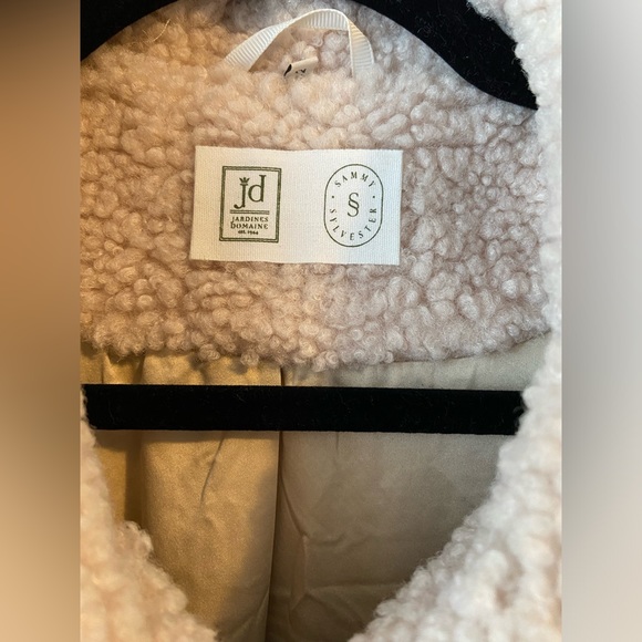 Jardines Domaines x Sammy Sylvester collab teddy bear shacket - Picture 4 of 7